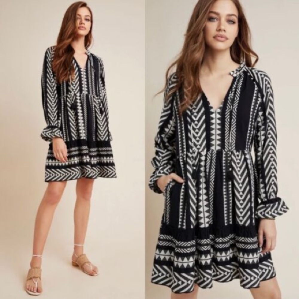 Anthropologie Maeve Dominique Tunic Dress - Picture 3 of 10